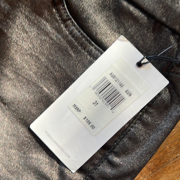 31 7 for all man kind the ankle skinny super skinny jeans NWT - Picture 1 of 5